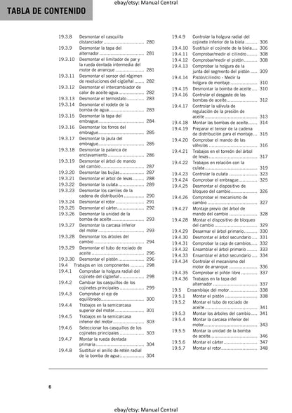 Spanish Language - KTM 2022 - 890 Adventure R - Manual de Reparacion