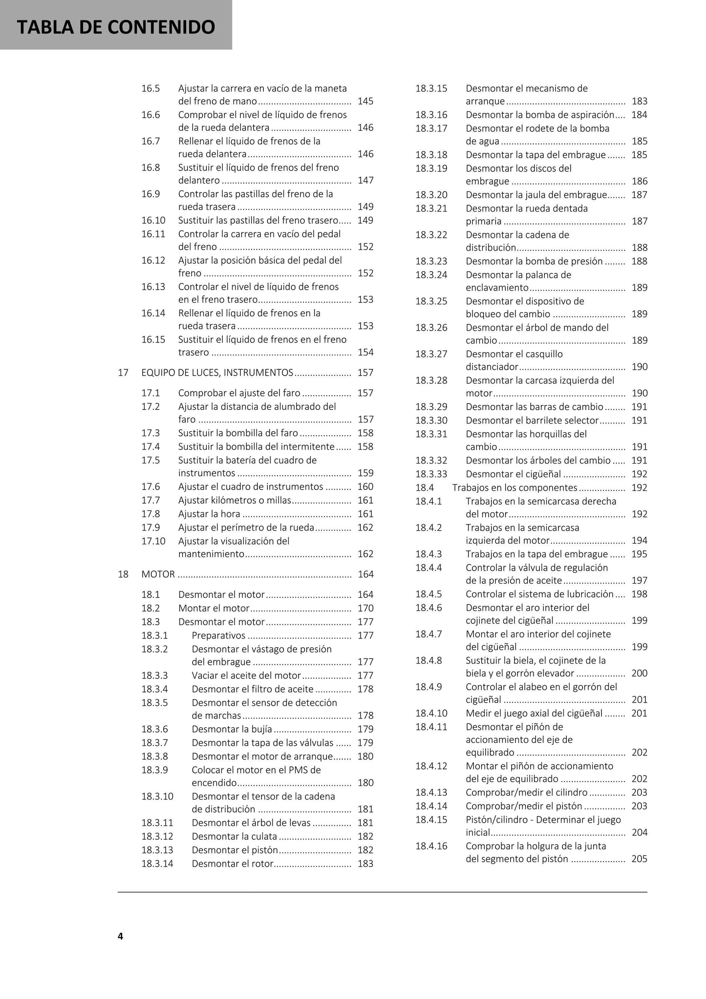 Spanish Language - Gasgas 2021 - EC 250F - Manual de Reparacion