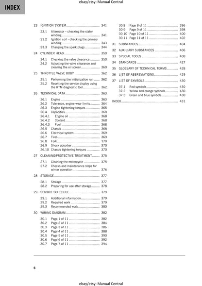 KTM 2021 - 890 Duke & L - Service Workshop Repair Manual