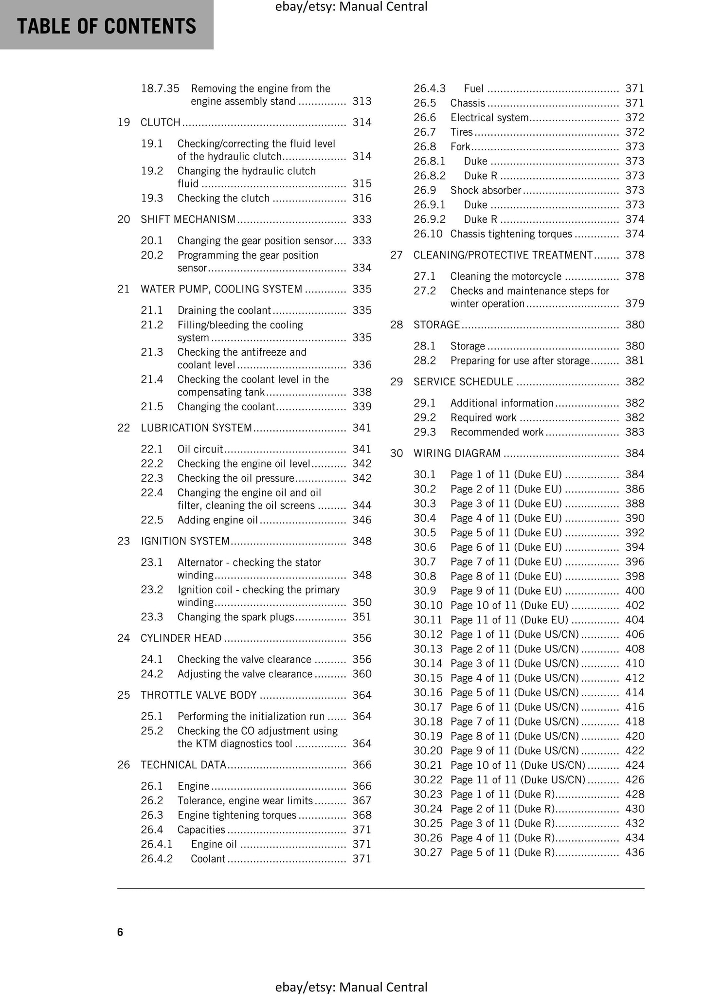 KTM 2017 - 690 Duke R - Service Workshop Repair Manual