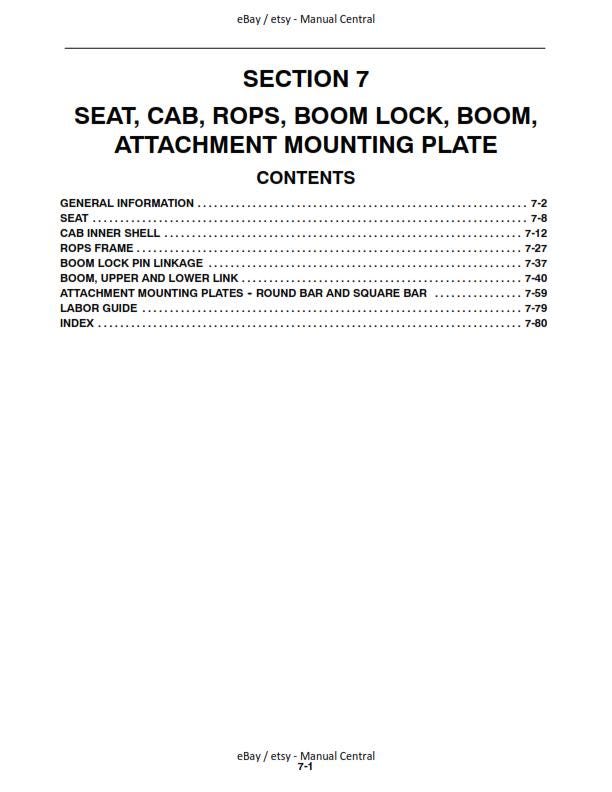 New Holland - Skid Steer L565 LX565 LX665 - Workshop Service Repair Manual