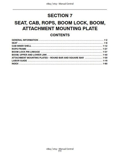 New Holland - Skid Steer L565 LX565 LX665 - Workshop Service Repair Manual