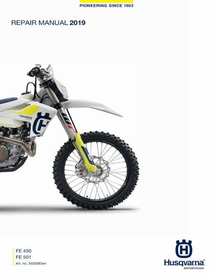 Husqvarna 2019 - FE 450 501 - Workshop Service Repair Manual