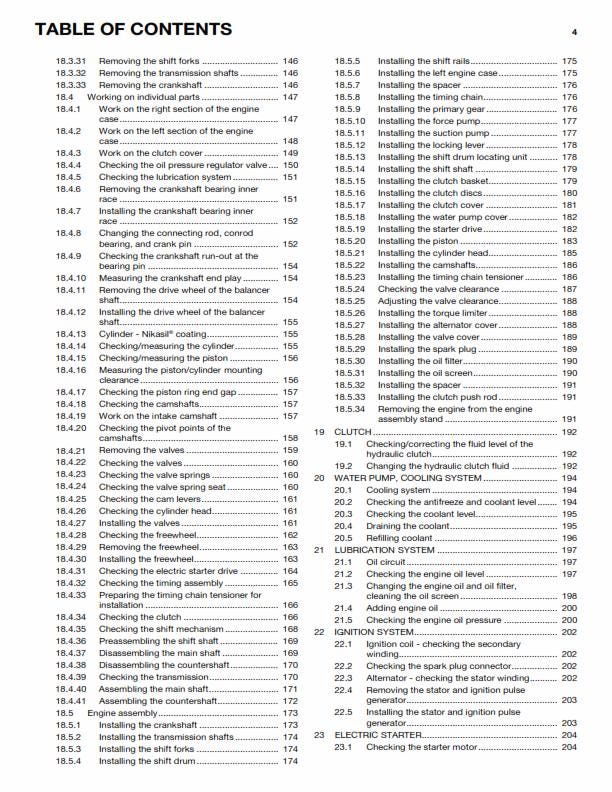 Husqvarna 2015 - FE 250 - Service Workshop Repair Manual