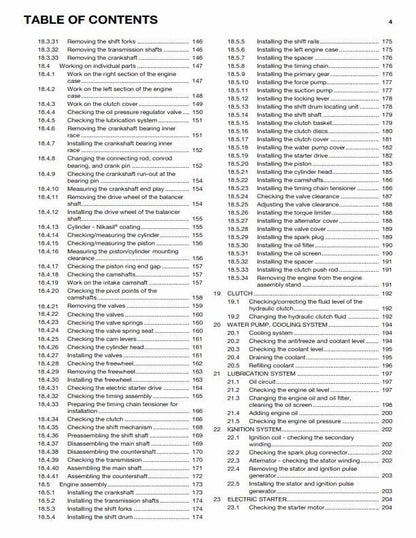 Husqvarna 2015 - FE 250 - Service Workshop Repair Manual